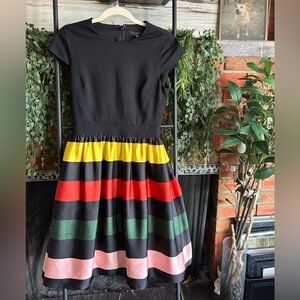 Colorful Striped Ted baker dress